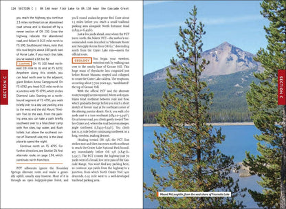 Pacific Crest Trail: Oregon & Washington: From the California Border to Canada (Revised): From the California Border to Canada