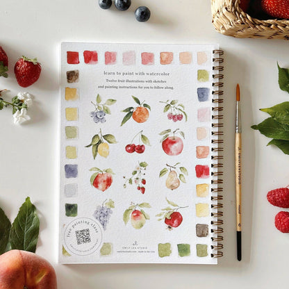 Fruit Watercolor Workbook by Emily Lex