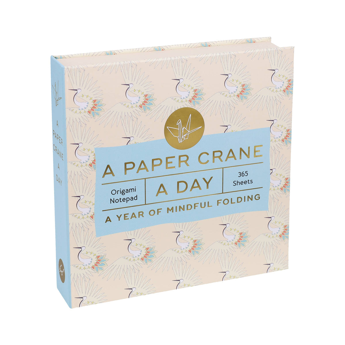 Paper Crane a Day: A Year of Mindful Folding--Origami Notepad 365 Sheets