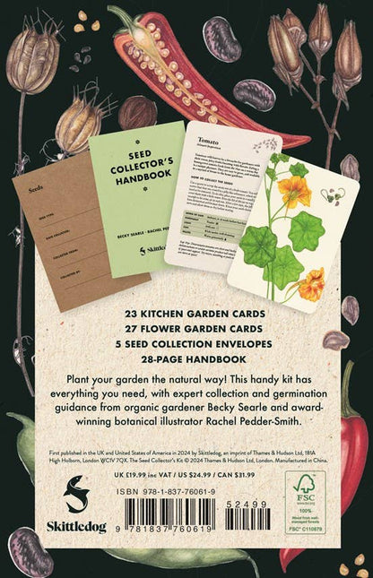 The Seed Collector's Kit: Collect - Sow - Grow - Harvest: Plant Your Garden from Seed with 50 Informative Cards, Five Collection Envelopes, and a Practica