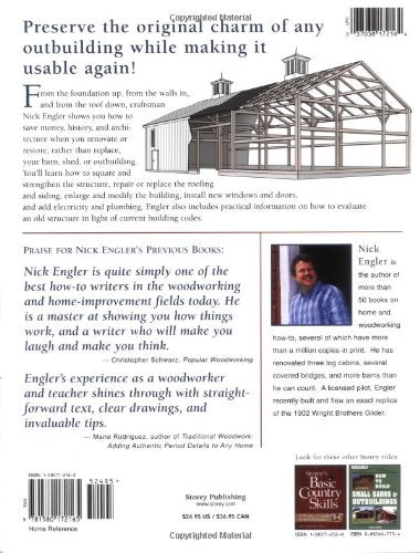Renovating Barns, Sheds & Outbuildings