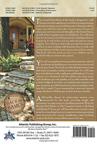 The Complete Guide to Building with Rocks & Stone: Stonework Projects and Techniques Explained Simply Revised 2nd Edition by Brenda Flynn