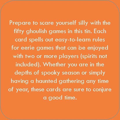 After Dinner Amusements: Ghoulish Games-50 Ideas for Frightening Fun