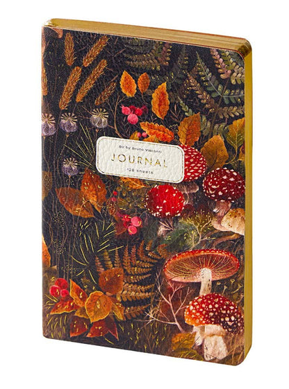 Bruno Visconti Vegan Leather Daily Planner - Forest Mushrooms