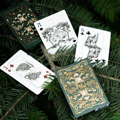 PNW Evergreen Playing Cards