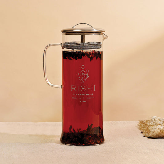 Simple Brew Borosilicate Glass Teapot for Loose Tea (1000mL)