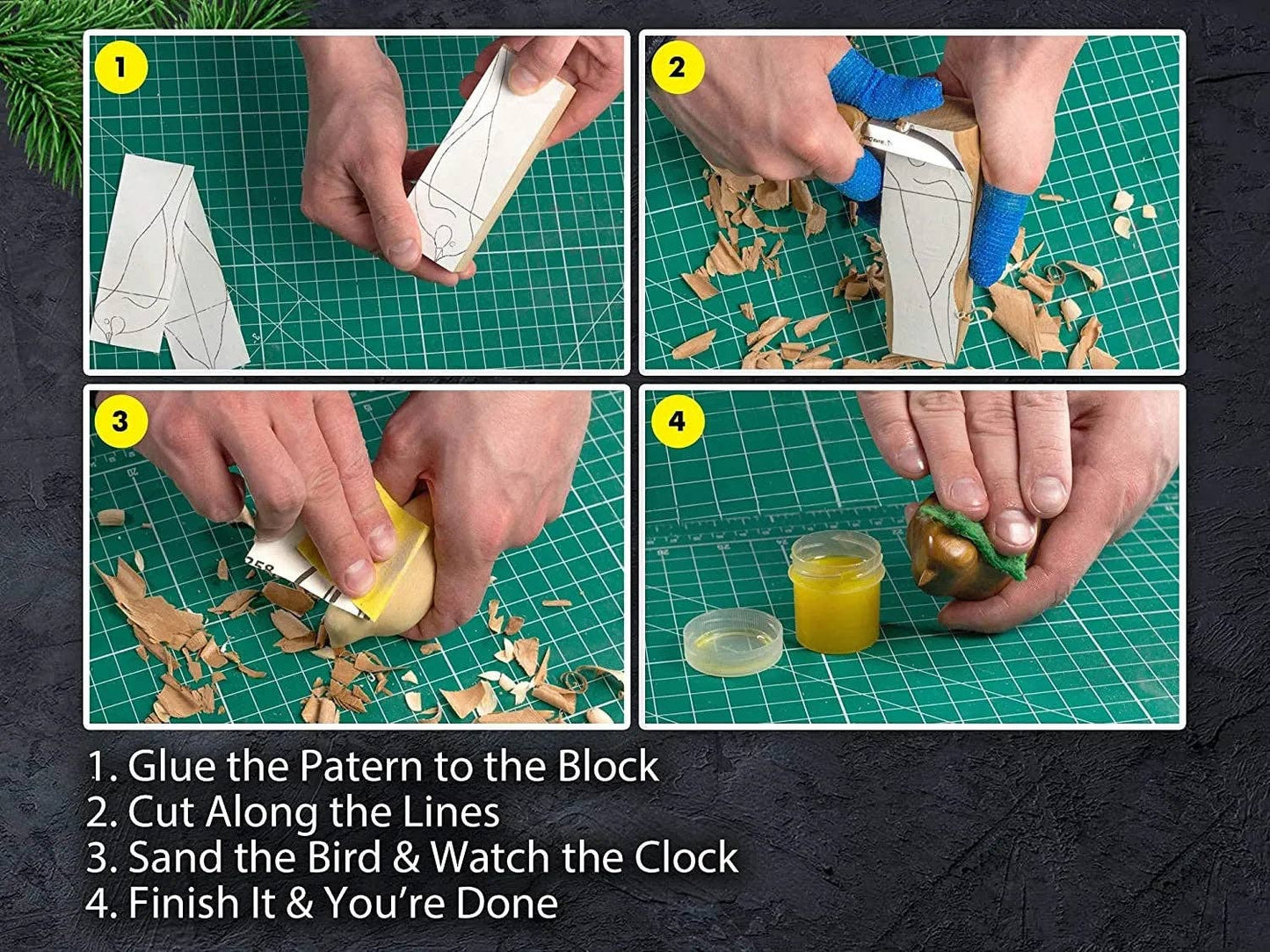 Comfort Bird Carving Whittling Starter Kit