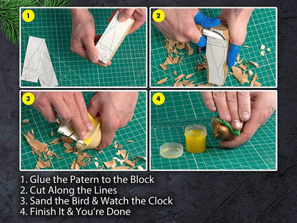 Comfort Bird Carving Whittling Starter Kit
