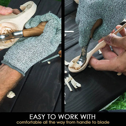 Woodcarving Set with Palm Chisels by BeaverCraft