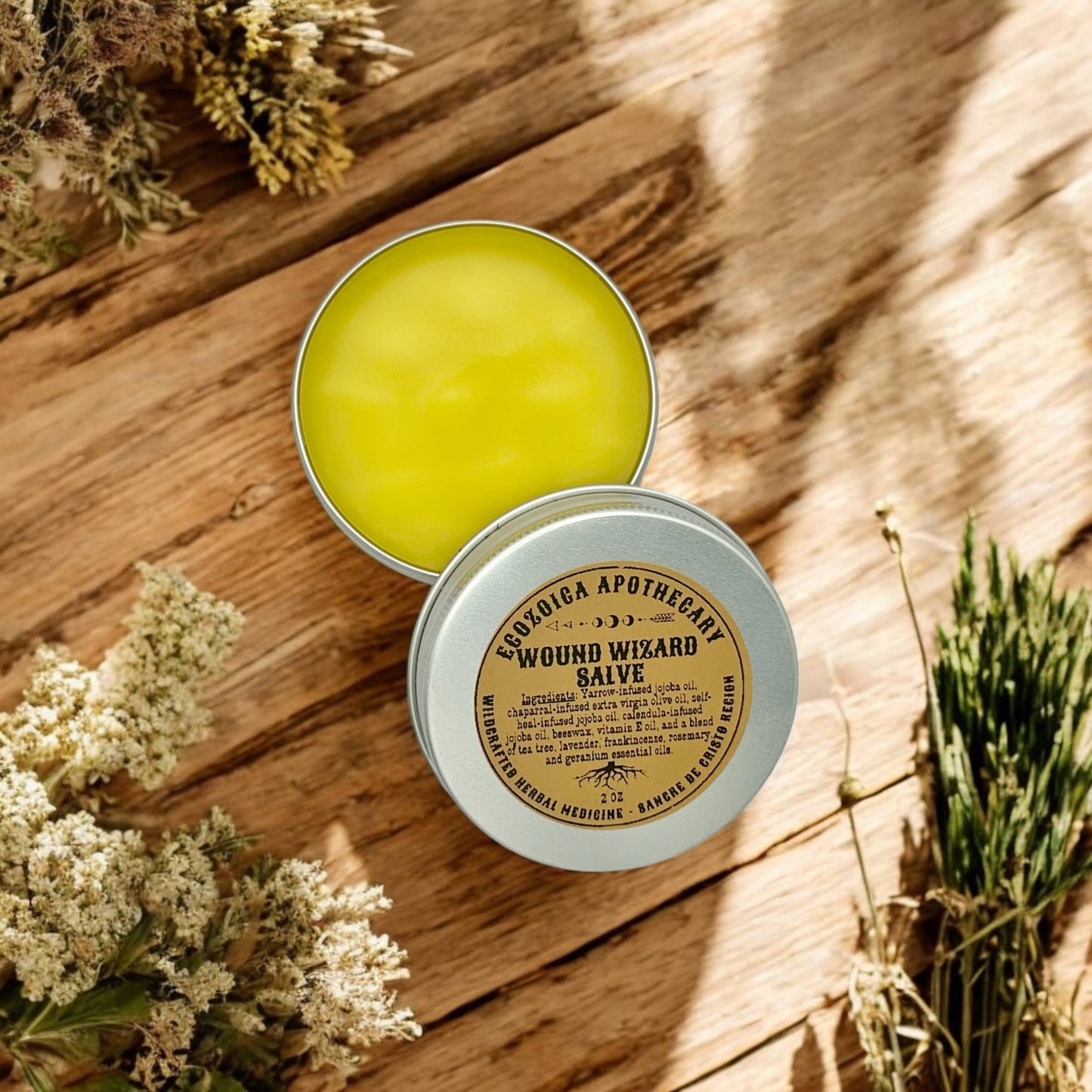 Field & Forest Fold Herbal First Aid Kit, Made by Ecozoica Apothecary