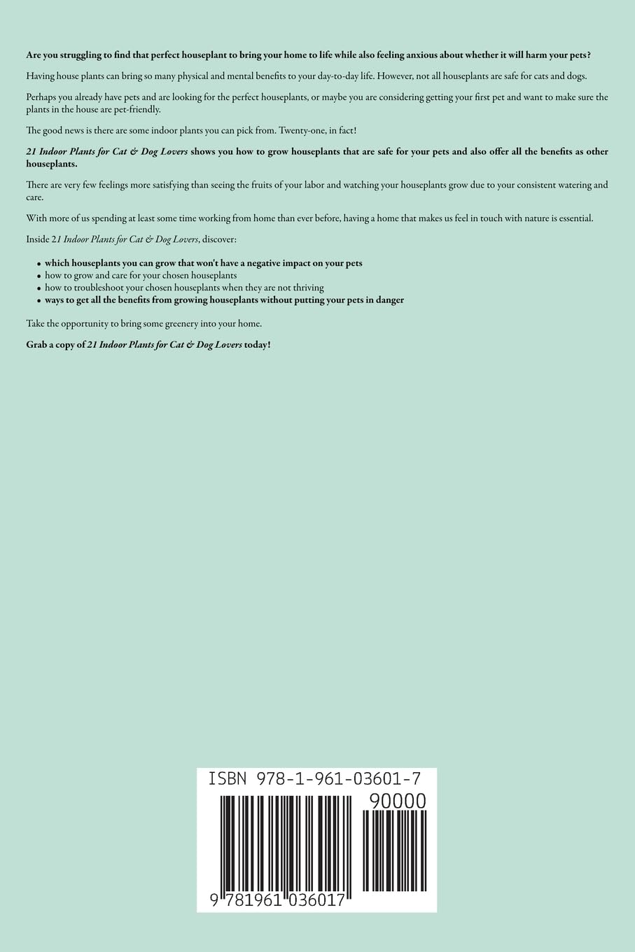 21 Indoor Plants for Cat & Dog Lovers by Cecilia Baumann