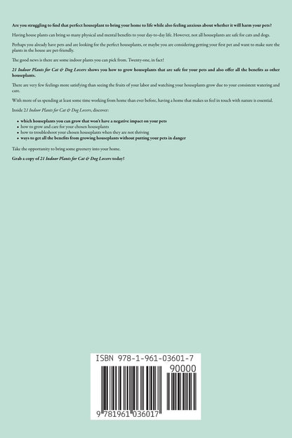 21 Indoor Plants for Cat & Dog Lovers by Cecilia Baumann