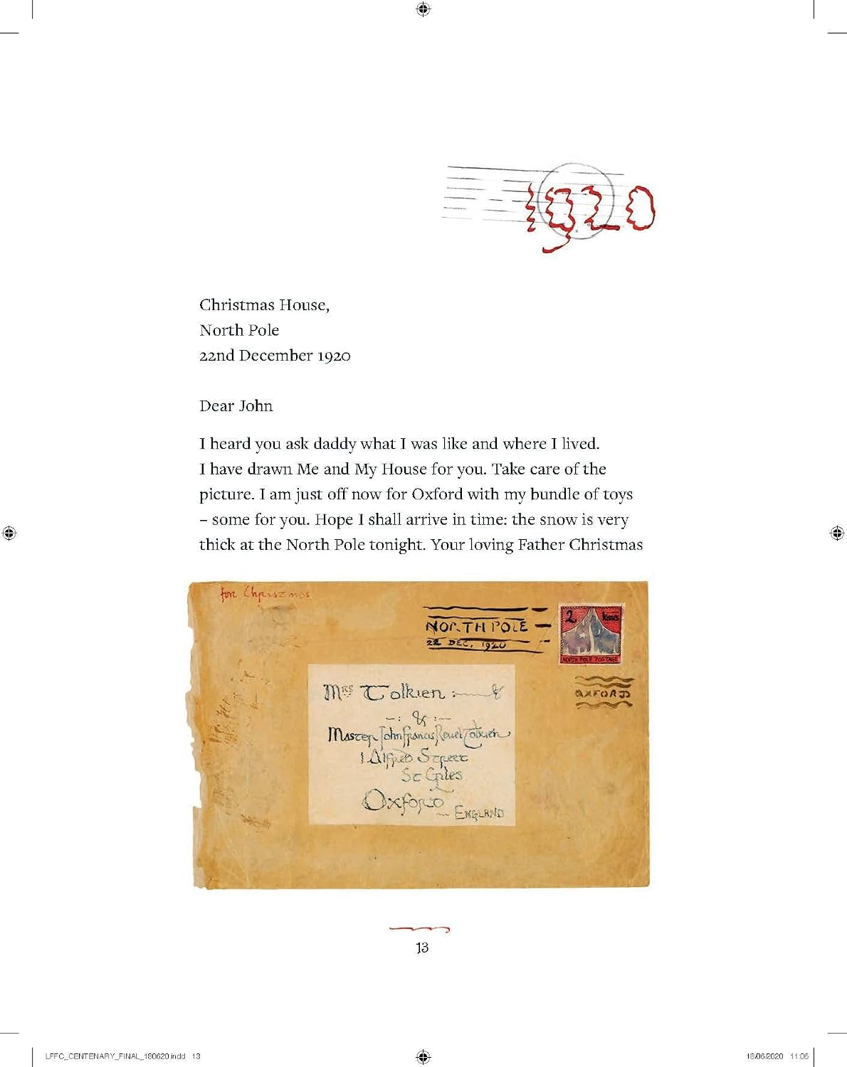 Letters from Father Christmas (Centenary Edition)