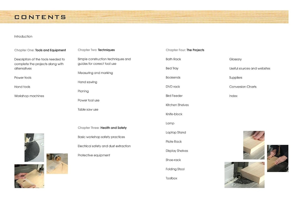 One-Plank Woodworking Projects