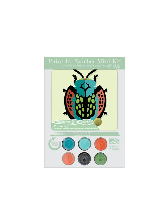 Mini Paint-By-Number Kit by Elle Crée (She Creates)