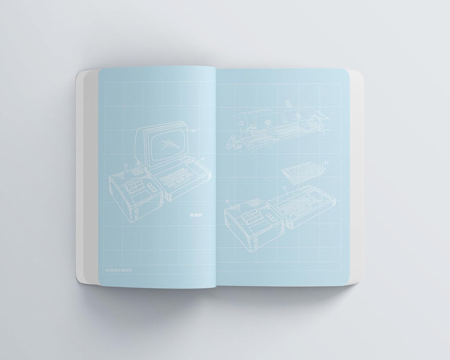 Blueprint Notebook: Technical Innovations by Dokument Press