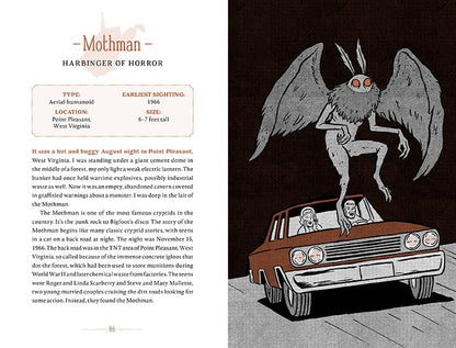 The United States of Cryptids: A Tour of American Myths and Monsters by J W Ocker