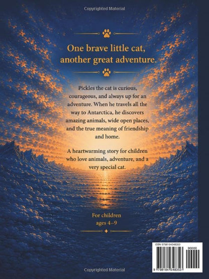 The Adventures Of Pickles The Cat: Pickles Goes To Antarctica (#2) by James P Winge