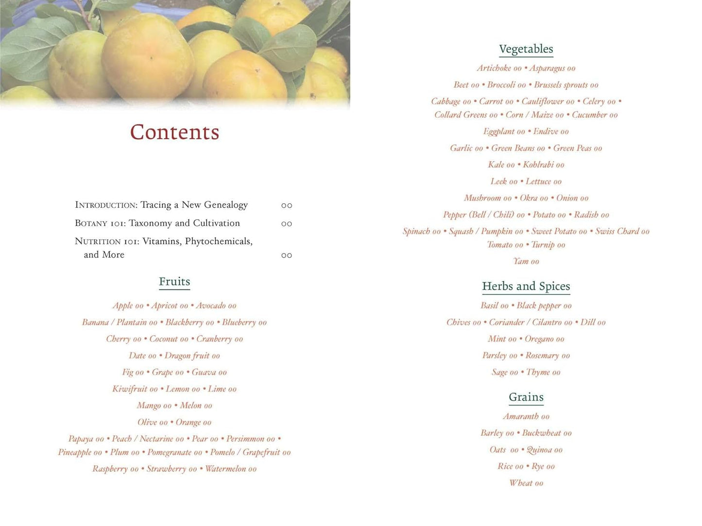 The Genealogy of Plant Foods: The Spiritual, Nutritional, and Medicinal Power of the Foods That Sustain Us by Nathaniel Altman