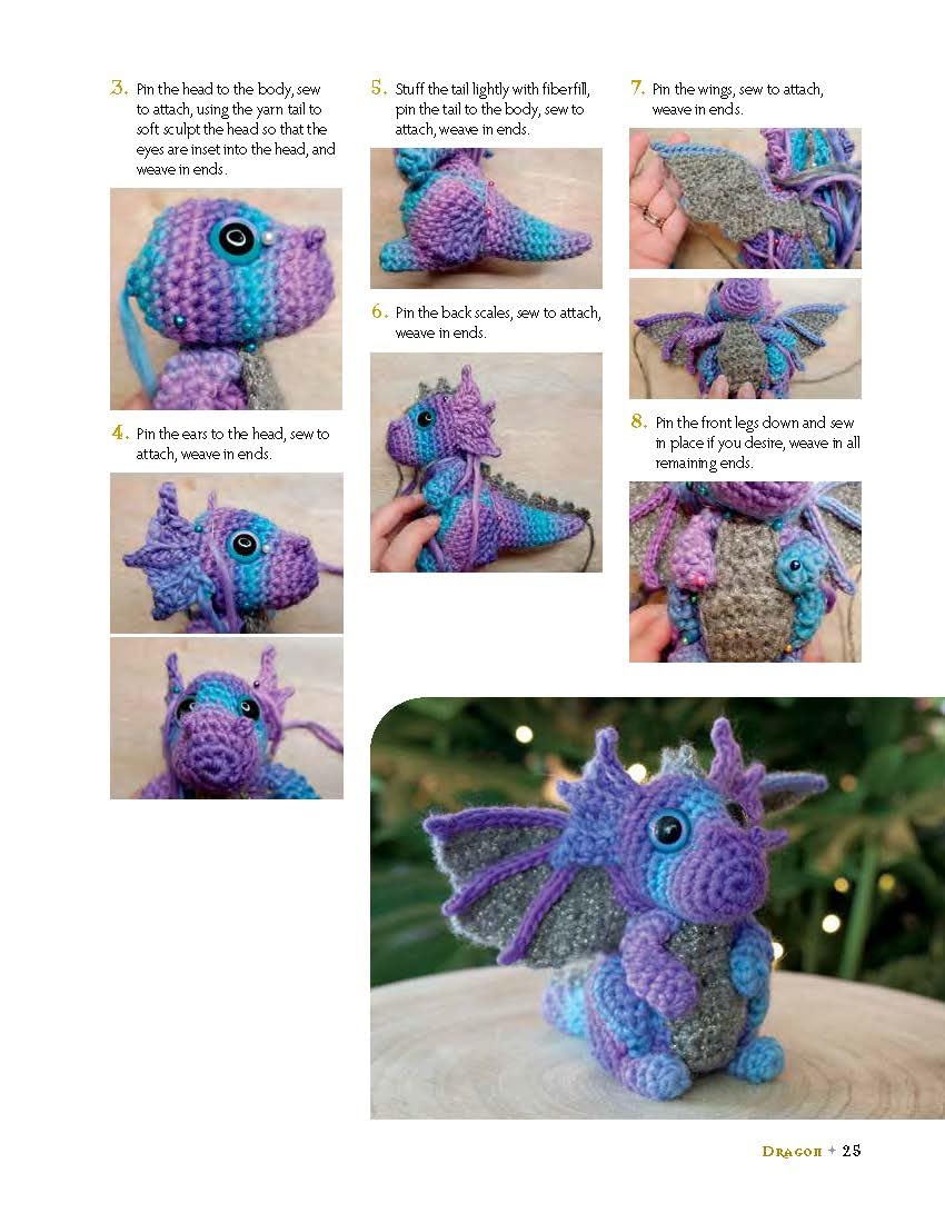 Crochet Creatures of Myth and Legend: 19 Designs Easy Cute Critters to Legendary Beasts: 19 Designs Easy Cute Critters to Legendary Beasts