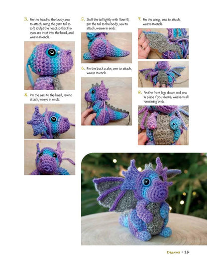 Crochet Creatures of Myth and Legend: 19 Designs Easy Cute Critters to Legendary Beasts: 19 Designs Easy Cute Critters to Legendary Beasts
