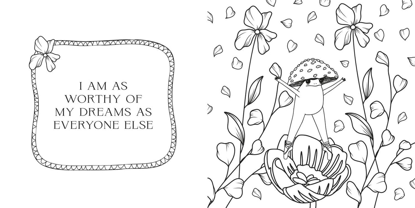*The Little Frog Coloring Book: A Relaxing, Mindful Journey of Colour and Creativity by Maybell Eequay