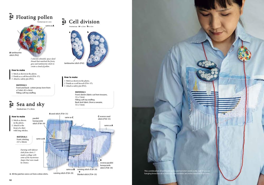 Beyond Darning: Creative Mending Techniques by Hikaru Noguchi