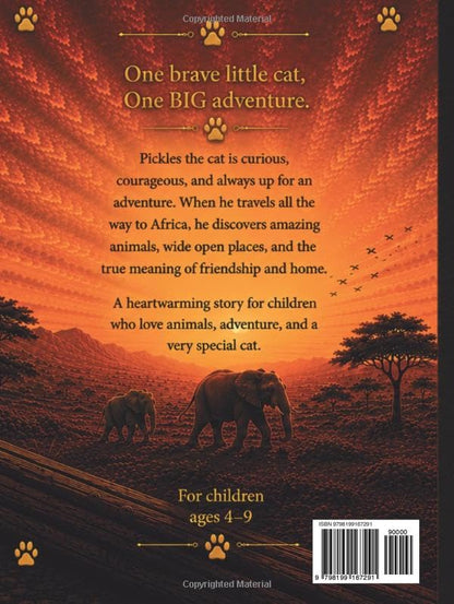 The Adventures of Pickles the Cat: Pickles Goes To Africa (#1) by James P Winge