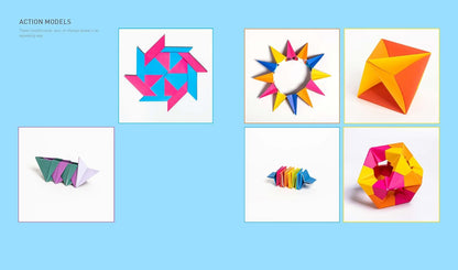 Modular Origami: 18 Colorful and Customizable Folded Paper Sculptures by Tung Ken Lam