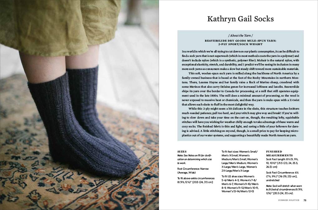 Seasonal Slow Knitting: Thoughtful Projects for a Handmade Year by Hannah Thiessen