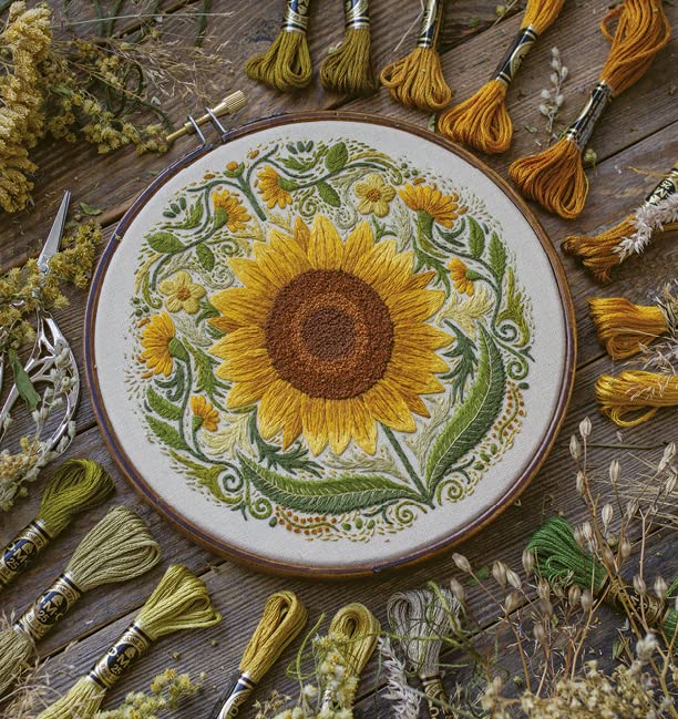 Paint with Thread: A Step-By-Step Guide to Embroidery Through the Seasons: A Step-By-Step Guide to Embroidery Through the Seasons