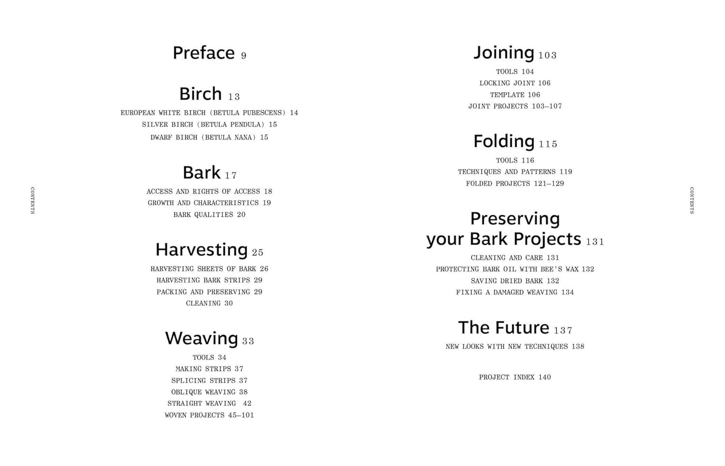 *Bark Craft: 14 Rustic Birch Bark Projects to Weave, Join & Fold by Emma Dahlqvist