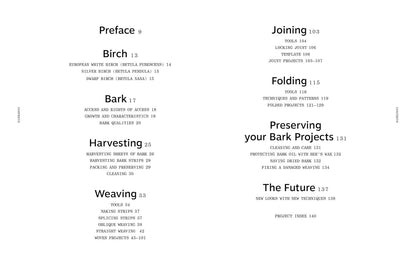 *Bark Craft: 14 Rustic Birch Bark Projects to Weave, Join & Fold by Emma Dahlqvist