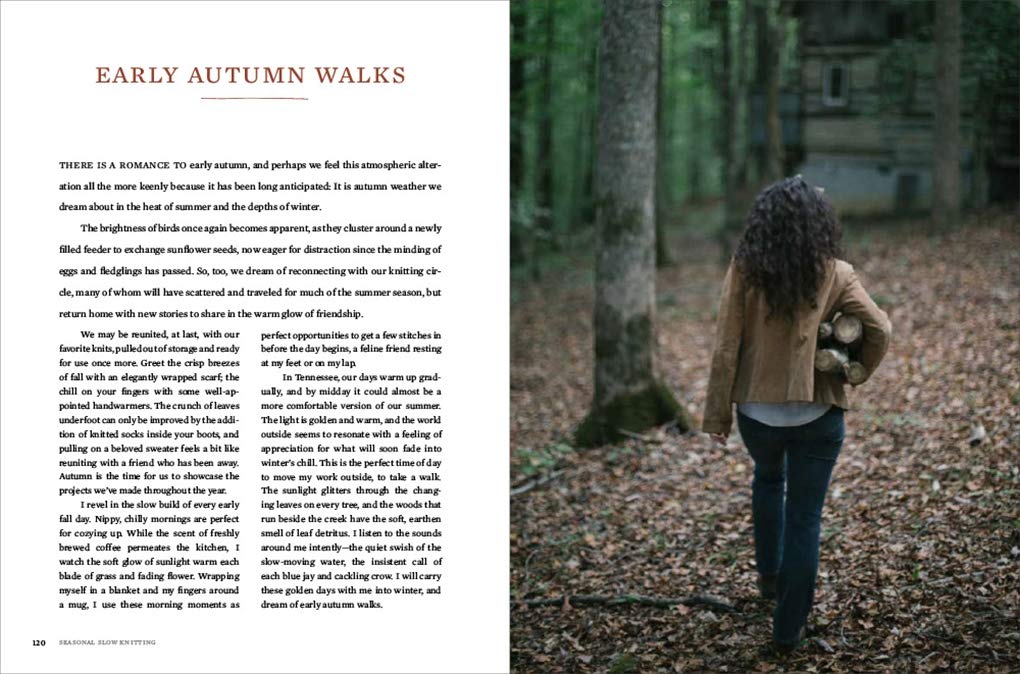 Seasonal Slow Knitting: Thoughtful Projects for a Handmade Year by Hannah Thiessen