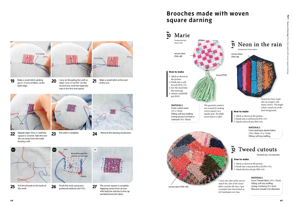 Beyond Darning: Creative Mending Techniques by Hikaru Noguchi