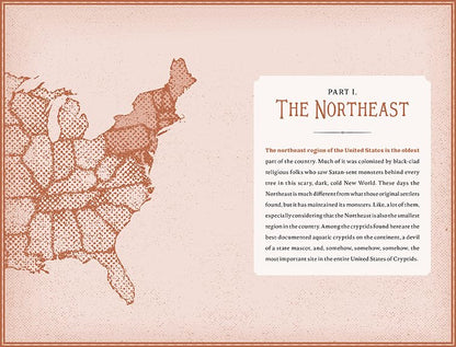 The United States of Cryptids: A Tour of American Myths and Monsters by J W Ocker