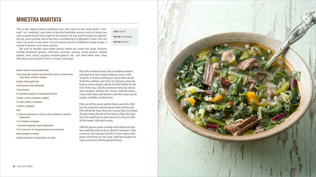 Buck Buck Moose: Recipes and Techniques for Cooking Deer, Elk, Moose, Antelope and Other Antlered Things