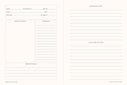 RPG Campaign Journal