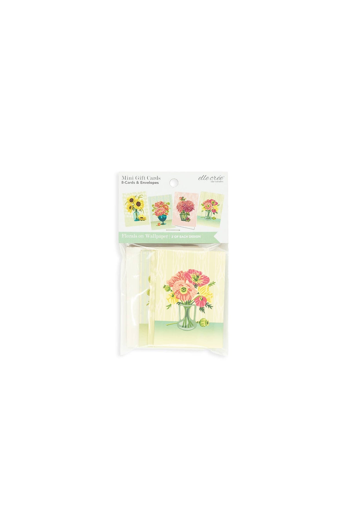 Mini Gift Card Sets | Florals on Wallpaper