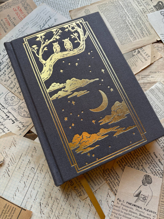 The Oracle - Black Paper Notebook