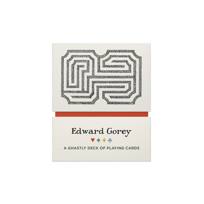 Edward Gorey: A Ghastly Deck of Playing Cards