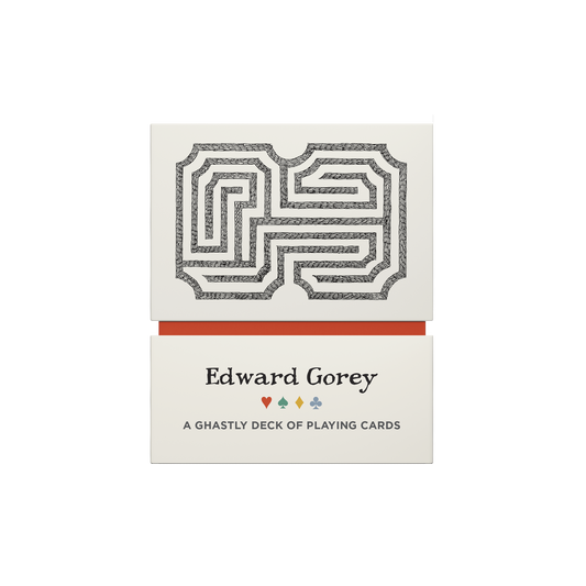 Edward Gorey: A Ghastly Deck of Playing Cards