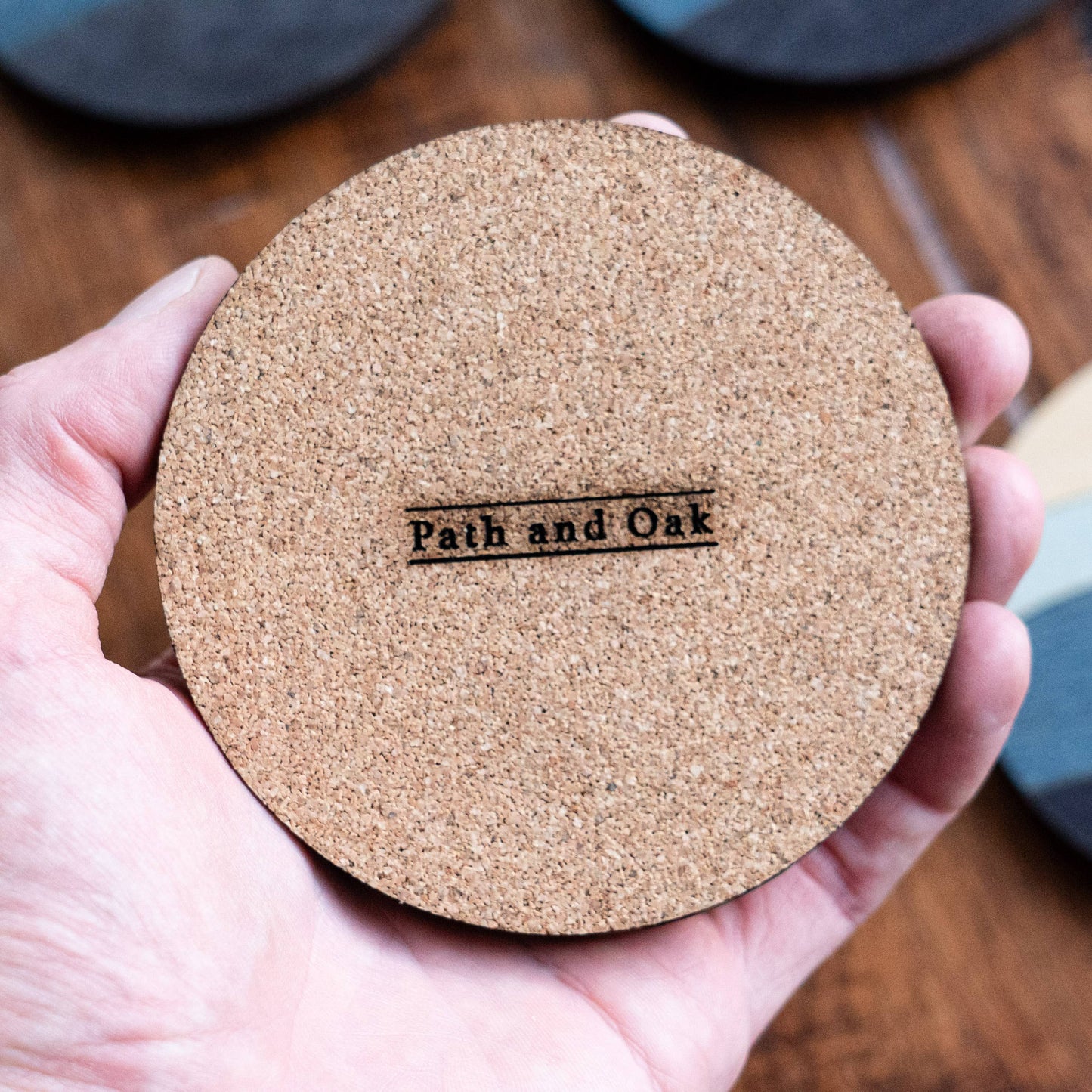 Blue Mountains Wood Coasters