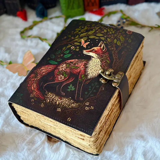 Fox Vintage Handmade Leather Journal