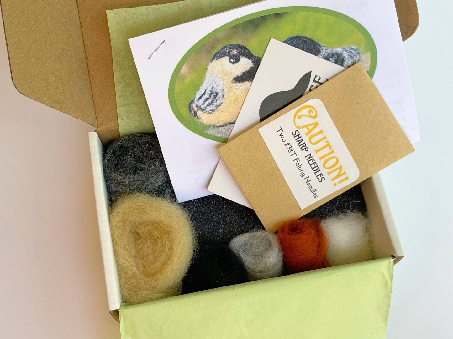 Backyard Birds Beginner Needle Felting Mini-Kit