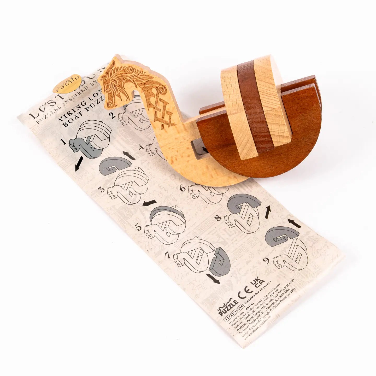 Lost & Found Viking Long Boat Puzzle by Professor Puzzle USA, Inc.