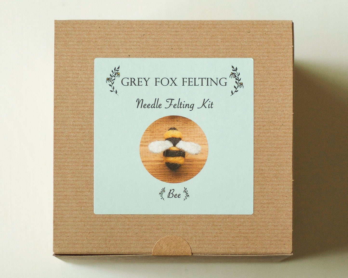 Bees - Needle Felting Kit - Beginner By Grey Fox Felting