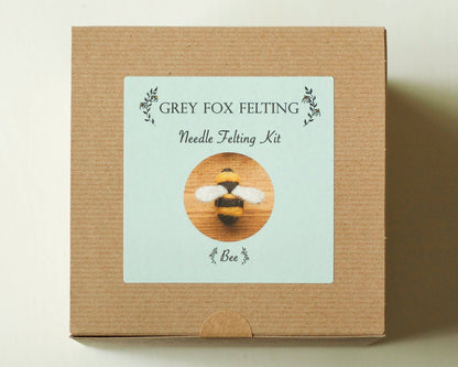 Bees - Needle Felting Kit - Beginner By Grey Fox Felting