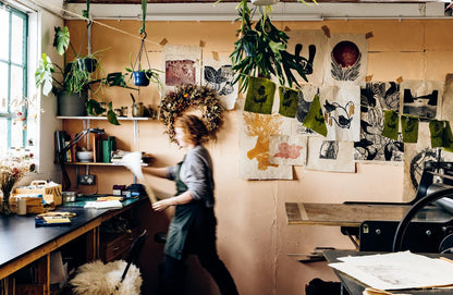 Botanical Block Printing: A Creative Step-By-Step Handbook to Make Art Inspired by Nature