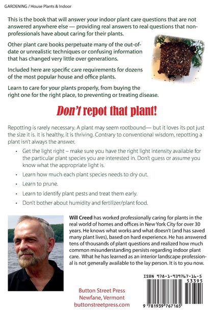 Don't Repot That Plant!: And Other Indoor Plant Care Mistakes by Will Creed